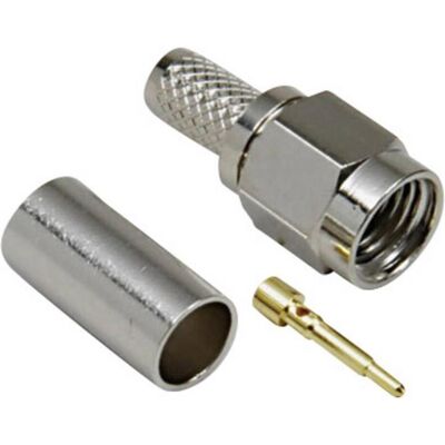 BKL Electronic 0409004 Connecteur SMA, Droit, 50Ω - Connecteur BKL Electronic 0409004 Connecteur SMA, Droit, 50Ω - Connecteur