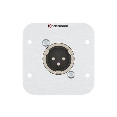 Kindermann 7441000416 Prise XLR en aluminium (0.05 m, Câbles XLR), Câble audio Kindermann 7441000416 Prise XLR en aluminium (0.05 m, Câbles XLR), Câble audio