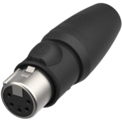 Connecteur extérieur femelle XLR Neutrik NC5FX1-TOP - IP65 Connecteur extérieur femelle XLR Neutrik NC5FX1-TOP - IP65