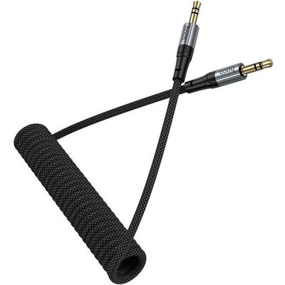 Hoco Cable Cable AUX Jack 3,5 mm to Jack 3,5 mm 1,5 m UPA33 black (1.50 m, Câble AUX), Câble audio Hoco Cable Cable AUX Jack 3,5 mm to Jack 3,5 mm 1,5 m UPA33 black (1.50 m, Câble AUX), Câble audio