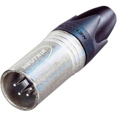 Neutrik Conn. câble XLR M 4 pôles, Connecteur audio, Argent Neutrik Conn. câble XLR M 4 pôles, Connecteur audio, Argent