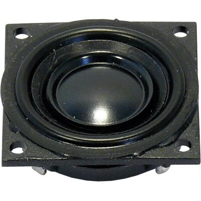 Visaton Haut-parleur à large bande K 23SQ, 8 ohms, Composants du haut-parleur, Noir Visaton Haut-parleur à large bande K 23SQ, 8 ohms, Composants du haut-parleur, Noir