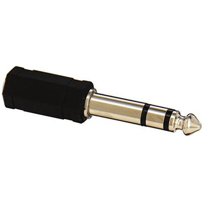 Hosa GPM-103 Adaptor 3.5mm TRS To 1/4 In TRS (Adaptateur jack), Adaptateur audio, Argent Hosa GPM-103 Adaptor 3.5mm TRS To 1/4 In TRS (Adaptateur jack), Adaptateur audio, Argent