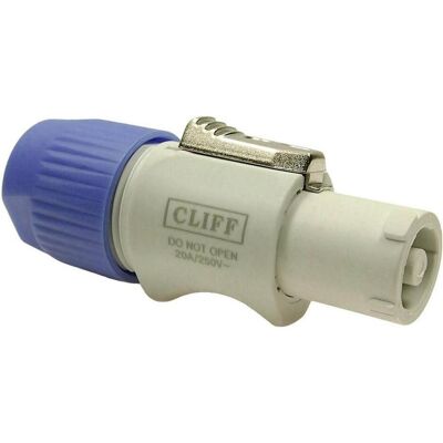 Connecteur d'enceinte Cliff FM12316 - Verrouillage, Rainure de clé, Métal durable Connecteur d'enceinte Cliff FM12316 - Verrouillage, Rainure de clé, Métal durable