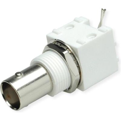 Telegärtner Karl Gärtner BNC-Einbaubuchse 50 Ohm print abgewinkelt (100132568), Connecteur audio, Argent Telegärtner Karl Gärtner BNC-Einbaubuchse 50 Ohm print abgewinkelt (100132568), Connecteur audio, Argent