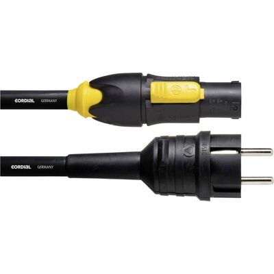 Cordial CFCA 10 S-TRUE 1 Câble d'alimentation - Énergie, Noir, 10m Cordial CFCA 10 S-TRUE 1 Câble d'alimentation - Énergie, Noir, 10m