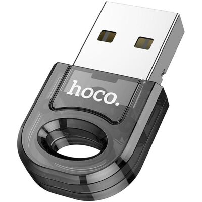 Hoco Cable adapter USB A bluetooth UA28 transparent black (Emetteur & Récepteur), Adaptateur Bluetooth, Transparent, Noir Hoco Cable adapter USB A bluetooth UA28 transparent black (Emetteur & Récepteur), Adaptateur Bluetooth, Transparent, Noir