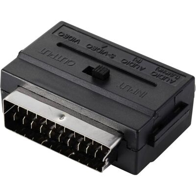 SpeaKa Professional SP-13442696 SCART Adapter (3x Klinke - 1x SCART-Kupplung) Sc (Adaptateur jack), Adaptateur audio, Noir SpeaKa Professional SP-13442696 SCART Adapter (3x Klinke - 1x SCART-Kupplung) Sc (Adaptateur jack), Adaptateur audio, Noir