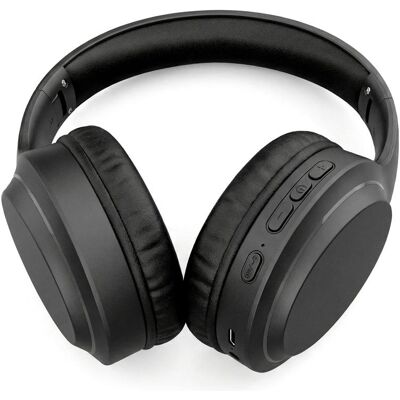 xO Casque Bluetooth BE39 noir (ANC, 55 h, Sans fil), Écouteurs, Noir xO Casque Bluetooth BE39 noir (ANC, 55 h, Sans fil), Écouteurs, Noir