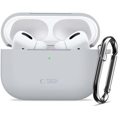 Tech-Protect Silikonhaken Für Apple Airpods Pro 3, Grau (Manchon pour casque d'écoute), Étui pour écouteurs + casque, Gris Tech-Protect Silikonhaken Für Apple Airpods Pro 3, Grau (Manchon pour casque d'écoute), Étui pour écouteurs + casque, Gris