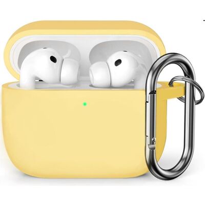 Screenguard Étui Apple AirPods Pro 3 (Couvercle de l'étui de chargement), Étui pour écouteurs + casque, Jaune Screenguard Étui Apple AirPods Pro 3 (Couvercle de l'étui de chargement), Étui pour écouteurs + casque, Jaune