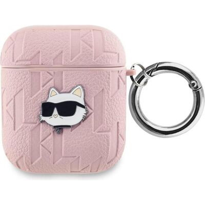 Etui AirPods Karl Lagerfeld Rose - Coque de Protection pour AirPods 1/2 Etui AirPods Karl Lagerfeld Rose - Coque de Protection pour AirPods 1/2