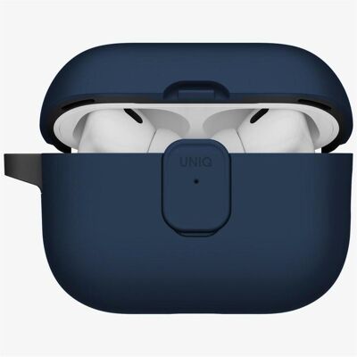Uniq Case Clyde for AirPods Pro 3 gen blue-grey (Manchon pour casque d'écoute), Étui pour écouteurs + casque, Gris, Bleu Uniq Case Clyde for AirPods Pro 3 gen blue-grey (Manchon pour casque d'écoute), Étui pour écouteurs + casque, Gris, Bleu