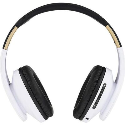 PowerLocus Casque sans fil P2 (noir-blanc) (Pas de réduction du bruit, 20 h, Filaire, Sans fil), Écouteurs, Blanc, Noir PowerLocus Casque sans fil P2 (noir-blanc) (Pas de réduction du bruit, 20 h, Filaire, Sans fil), Écouteurs, Blanc, Noir