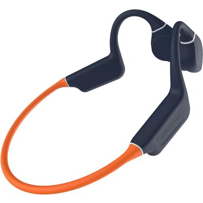 Creative Outlier Free Pro Plus (Pas de réduction du bruit, 10 h, Sans fil), Écouteurs, Bleu, Orange Creative Outlier Free Pro Plus (Pas de réduction du bruit, 10 h, Sans fil), Écouteurs, Bleu, Orange