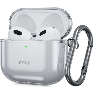 Tech-Protect AIRPODS 4 ASH FLEXAIR Case (Manchon pour casque d'écoute), Étui pour écouteurs + casque, Gris, Argent Tech-Protect AIRPODS 4 ASH FLEXAIR Case (Manchon pour casque d'écoute), Étui pour écouteurs + casque, Gris, Argent