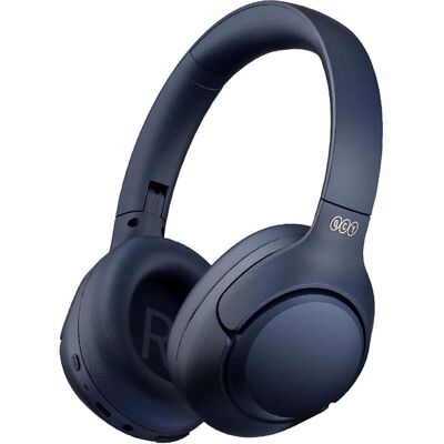 Casque QCY H3 Haute Résolution - Annulation de bruit - 70h - Bleu Casque QCY H3 Haute Résolution - Annulation de bruit - 70h - Bleu