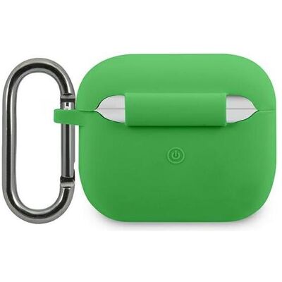 Lacoste Airpods 3 Liquid Silicone Glossy Printing Logo Case, Étui pour écouteurs + casque, Vert Lacoste Airpods 3 Liquid Silicone Glossy Printing Logo Case, Étui pour écouteurs + casque, Vert