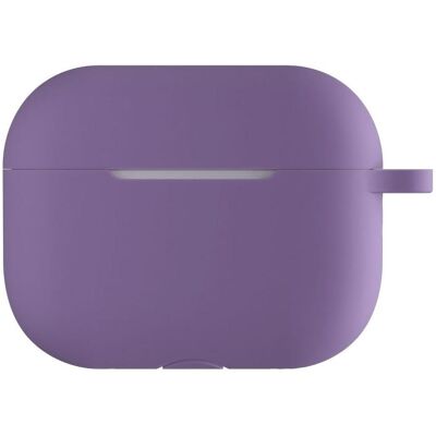 Devia Étui de protection en silicone violet / Étui pour Apple AirPods Pro 2 / Silicone (Manchon pour casque d'écoute), Étui pour écouteurs + casque, Violet Devia Étui de protection en silicone violet / Étui pour Apple AirPods Pro 2 / Silicone (Manchon pour casque d'écoute), Étui pour écouteurs + casque, Violet