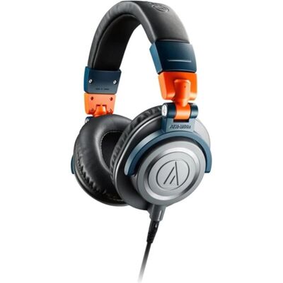 Audio-Technica ATH-M50X Lab Édition limitée (NC, Filaire), Écouteurs, Orange, Gris, Bleu Audio-Technica ATH-M50X Lab Édition limitée (NC, Filaire), Écouteurs, Orange, Gris, Bleu