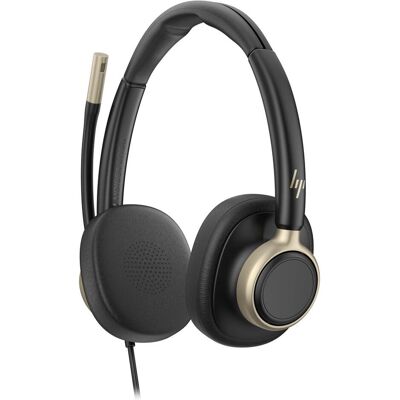 HP Poly Mission 820 (Filaire, USB-A, USB-C, Les équipes Microsoft), Casque micro de bureau, Noir HP Poly Mission 820 (Filaire, USB-A, USB-C, Les équipes Microsoft), Casque micro de bureau, Noir