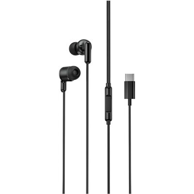 xO Écouteurs filaires EP84 USB-C noirs (Filaire), Écouteurs, Noir xO Écouteurs filaires EP84 USB-C noirs (Filaire), Écouteurs, Noir