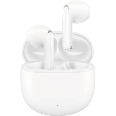 Joyroom JR-FB1 Funpods Bluetooth 6.0 In-Ear-Kopfhörer (TWS) mit KI-Funktionen – Weiss (7 h, Sans fil), Écouteurs, Blanc Joyroom JR-FB1 Funpods Bluetooth 6.0 In-Ear-Kopfhörer (TWS) mit KI-Funktionen – Weiss (7 h, Sans fil), Écouteurs, Blanc