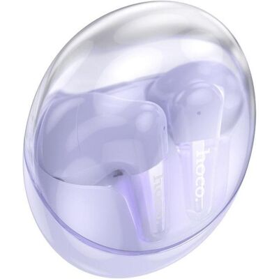 Hoco Wireless headphones wireless earphones bluetooth TWS EW202 purple (6 h, Sans fil), Écouteurs, Violet Hoco Wireless headphones wireless earphones bluetooth TWS EW202 purple (6 h, Sans fil), Écouteurs, Violet