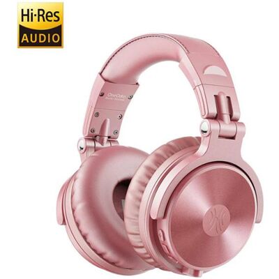 OneOdio DJ Fejhallgató - Studio Pro C ROSE GOLD (Vezeték nélküli, Bluetooth, Hi-Res Audio) (Sans fil), Écouteurs, Rose OneOdio DJ Fejhallgató - Studio Pro C ROSE GOLD (Vezeték nélküli, Bluetooth, Hi-Res Audio) (Sans fil), Écouteurs, Rose