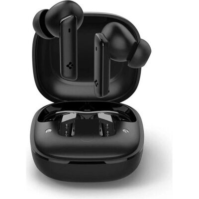 Spigen TWS Casque SA2402 ANC PRO noir (ANC, 8 h, Sans fil), Écouteurs, Noir Spigen TWS Casque SA2402 ANC PRO noir (ANC, 8 h, Sans fil), Écouteurs, Noir
