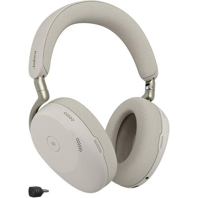 Jabra Evolve3 85 MS (Sans fil, USB-C, Les équipes Microsoft), Casque micro de bureau, Gris Jabra Evolve3 85 MS (Sans fil, USB-C, Les équipes Microsoft), Casque micro de bureau, Gris
