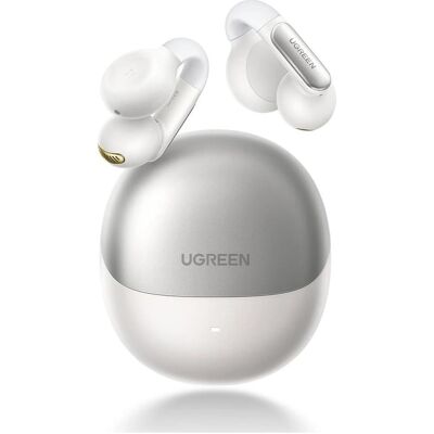 Ugreen HiTune S5 WS210 Wireless Headphones (white) (Pas de réduction du bruit, 6 h, Sans fil), Écouteurs, Blanc Ugreen HiTune S5 WS210 Wireless Headphones (white) (Pas de réduction du bruit, 6 h, Sans fil), Écouteurs, Blanc