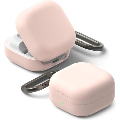 Ringke - Silicone - Xiaomi Redmi Buds 4 Pro - Pink Sand (Manchon pour casque d'écoute), Étui pour écouteurs + casque, Pink Ringke - Silicone - Xiaomi Redmi Buds 4 Pro - Pink Sand (Manchon pour casque d'écoute), Étui pour écouteurs + casque, Pink