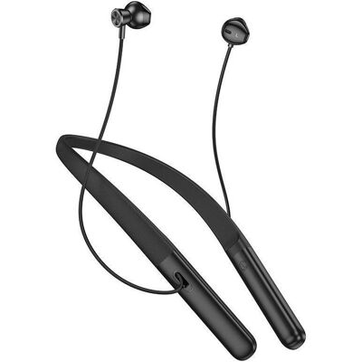 Hoco Wireless headphones wireless earphones bluetooth ES73 black (60 h, Sans fil), Écouteurs, Noir Hoco Wireless headphones wireless earphones bluetooth ES73 black (60 h, Sans fil), Écouteurs, Noir
