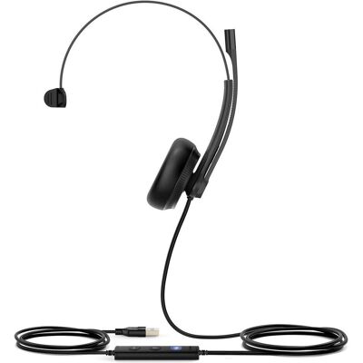 Yealink Headset Wired Head-Band (Filaire, USB-A, Les équipes Microsoft), Casque micro de bureau, Noir Yealink Headset Wired Head-Band (Filaire, USB-A, Les équipes Microsoft), Casque micro de bureau, Noir