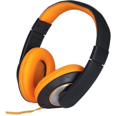 Grundig sur le casque (Filaire), Écouteurs, Orange Grundig sur le casque (Filaire), Écouteurs, Orange