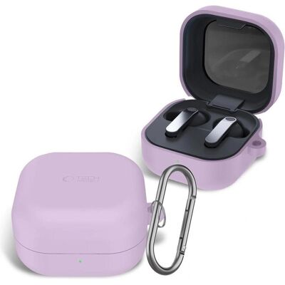 Tech-Protect SILIKONHaken SAMSUNG GALAXY BUDS 4 / 4 PRO LAVENDEL (Manchon pour casque d'écoute), Étui pour écouteurs + casque, Violet Tech-Protect SILIKONHaken SAMSUNG GALAXY BUDS 4 / 4 PRO LAVENDEL (Manchon pour casque d'écoute), Étui pour écouteurs + casque, Violet