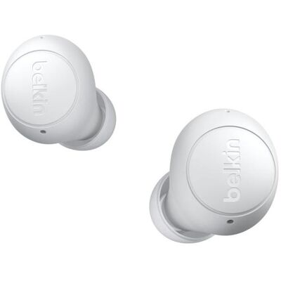 Belkin Écouteurs intra-auriculaires sans fil Soundform Dot, gris, AUC019hqGY (ANC, NC, 9 h, Sans fil), Écouteurs, Gris Belkin Écouteurs intra-auriculaires sans fil Soundform Dot, gris, AUC019hqGY (ANC, NC, 9 h, Sans fil), Écouteurs, Gris
