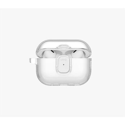 Uniq Case Glase Pro for AirPods Pro 3 Lock Case transparent (Manchon pour casque d'écoute), Étui pour écouteurs + casque, Transparent Uniq Case Glase Pro for AirPods Pro 3 Lock Case transparent (Manchon pour casque d'écoute), Étui pour écouteurs + casque, Transparent