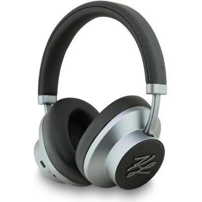 Karl Lagerfeld Headphones Grained Initials Bluetooth ANC black (ANC, 40 h, Sans fil), Écouteurs, Noir Karl Lagerfeld Headphones Grained Initials Bluetooth ANC black (ANC, 40 h, Sans fil), Écouteurs, Noir
