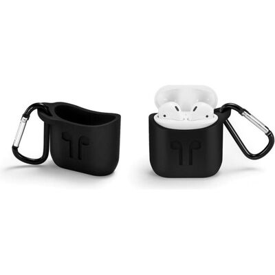 Screenguard Étui en silicone liquide pour Apple Airpods (Couvercle de l'étui de chargement), Étui pour écouteurs + casque, Blanc Screenguard Étui en silicone liquide pour Apple Airpods (Couvercle de l'étui de chargement), Étui pour écouteurs + casque, Blanc