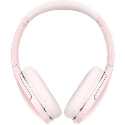 Baseus Casque sans fil Encok D02 PRO (rose) (40 h, Sans fil), Écouteurs, Pink Baseus Casque sans fil Encok D02 PRO (rose) (40 h, Sans fil), Écouteurs, Pink