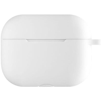 Devia Étui de protection en silicone blanc / Étui / AirPods Pro 2 / Silicone (Couvercle de l'étui de chargement), Étui pour écouteurs + casque, Blanc Devia Étui de protection en silicone blanc / Étui / AirPods Pro 2 / Silicone (Couvercle de l'étui de chargement), Étui pour écouteurs + casque, Blanc
