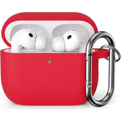 Screenguard Apple AirPods Pro 3 Liquid Silicone Case Red Carpet Hülle (Manchon pour casque d'écoute), Étui pour écouteurs + casque, Rouge Screenguard Apple AirPods Pro 3 Liquid Silicone Case Red Carpet Hülle (Manchon pour casque d'écoute), Étui pour écouteurs + casque, Rouge