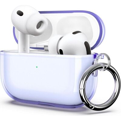 Screenguard Apple AirPods Pro 3 Jelly Case (Couvercle de l'étui de chargement), Étui pour écouteurs + casque, Violet, Transparent Screenguard Apple AirPods Pro 3 Jelly Case (Couvercle de l'étui de chargement), Étui pour écouteurs + casque, Violet, Transparent