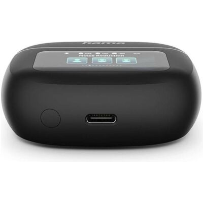 Hama Bluetooth-Kopfhörer Spirit Open TWS In-Ear, Schwarz (16 h, Sans fil), Écouteurs, Noir Hama Bluetooth-Kopfhörer Spirit Open TWS In-Ear, Schwarz (16 h, Sans fil), Écouteurs, Noir