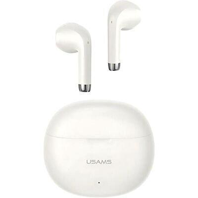 Usams US-YO17 Écouteurs sans fil – Beige, Bluetooth 5.3 Usams US-YO17 Écouteurs sans fil – Beige, Bluetooth 5.3