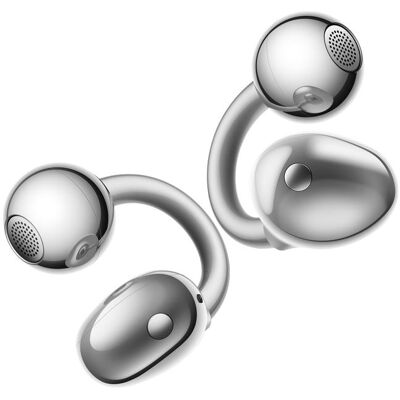 Huawei FreeClip 2 S (ANC, 9 h, Sans fil), Écouteurs, Argent Huawei FreeClip 2 S (ANC, 9 h, Sans fil), Écouteurs, Argent