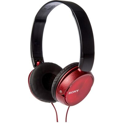 Casque Sony MDR-ZX310 - Pliable, Rouge - Taille Complète Casque Sony MDR-ZX310 - Pliable, Rouge - Taille Complète
