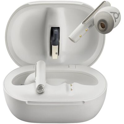 Plantronics Voyager Free 60+ UC USB-A - Blanc Plantronics Voyager Free 60+ UC USB-A - Blanc